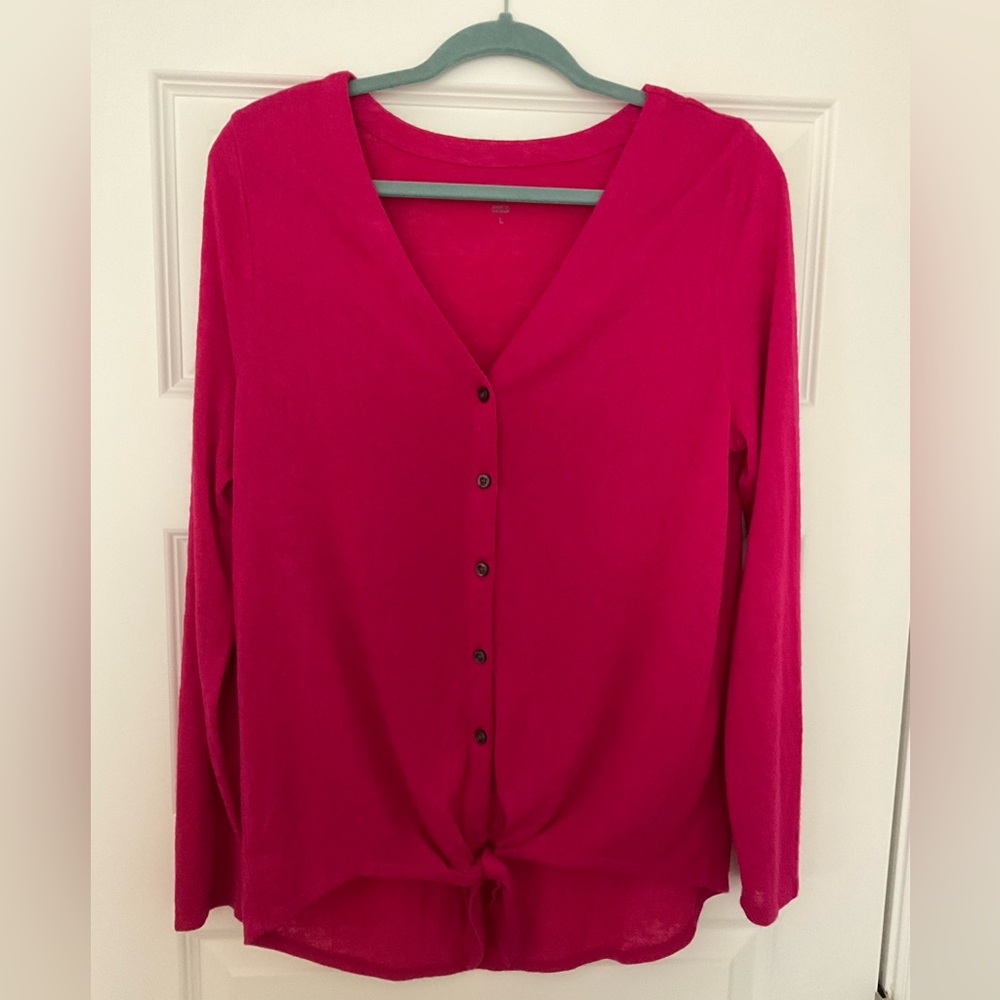 Loft Button Down Top